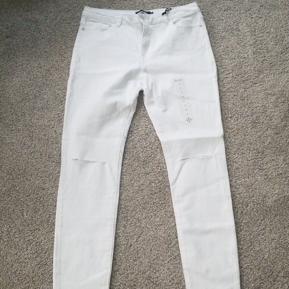 NWT Nanette Lepore White Jeans size 6 - Picture 2 of 4